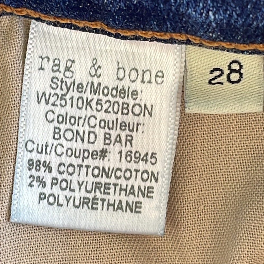 Rag & Bone Yuki Skinny Split
Hem Jeans - Picture 8 of 10